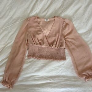 Wilfred cropped blouse